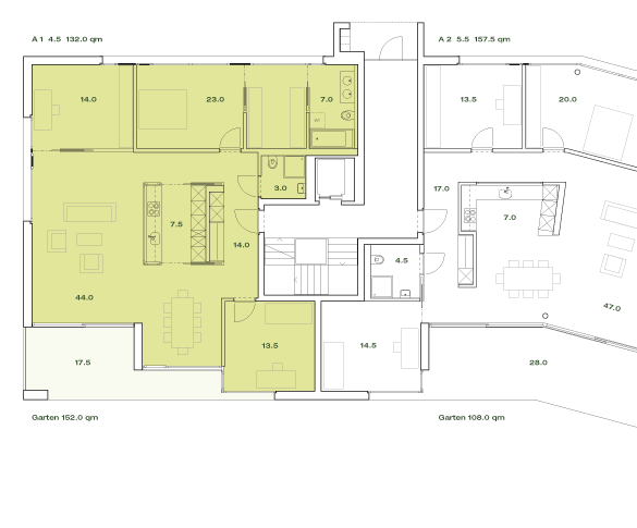 Haus AB - Wohnung A1