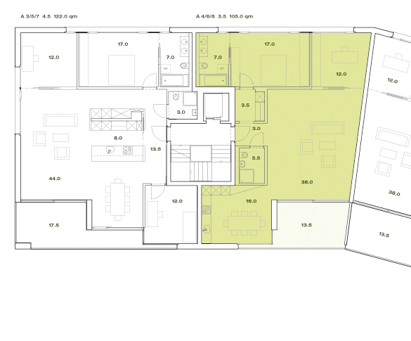 Haus AB - Wohnung A8