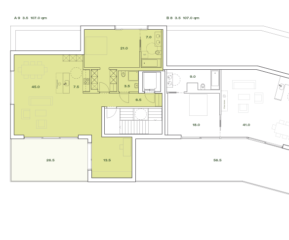 Haus AB - Wohnung A9