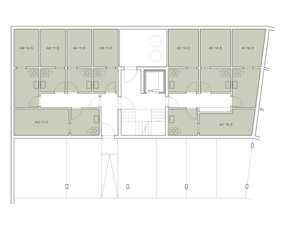 Haus AB - Untergeschoss Teil 1