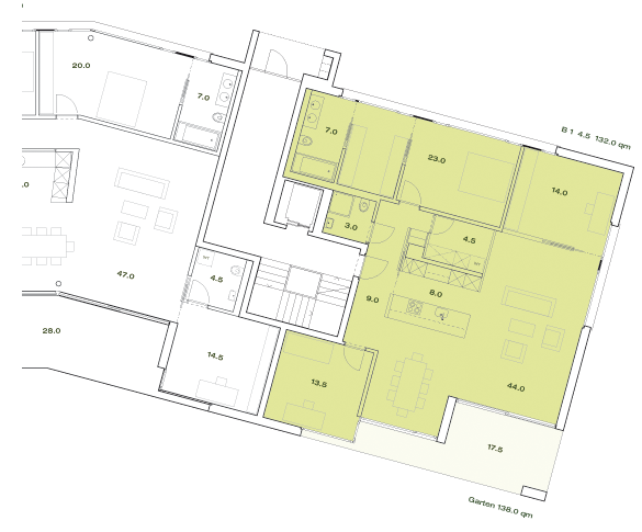 Haus AB - Wohnung B1