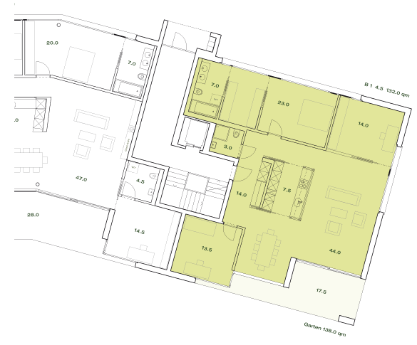 Haus AB - Wohnung B1