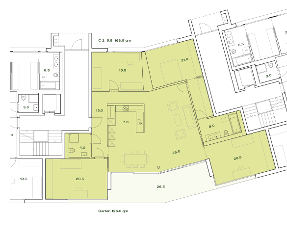 Haus CD - Wohnung C2