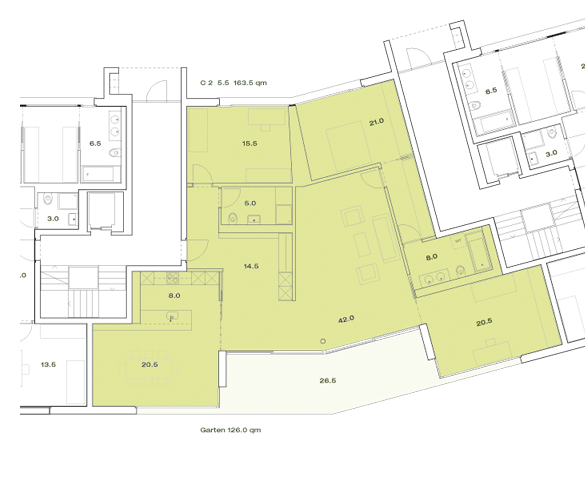 Haus CD - Wohnung C2