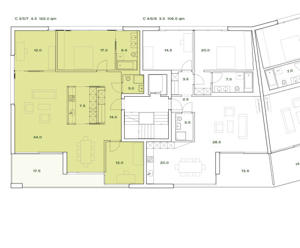 Haus CD - Wohnung C3