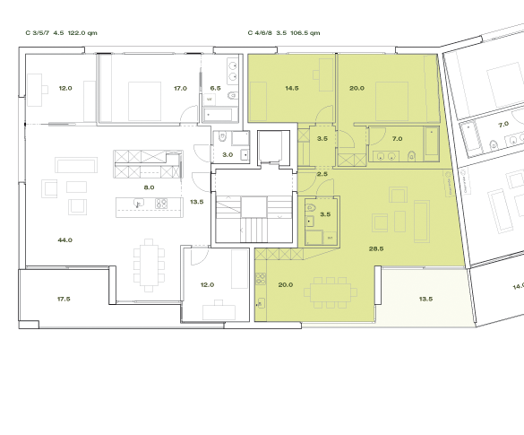 Haus CD - Wohnung C4