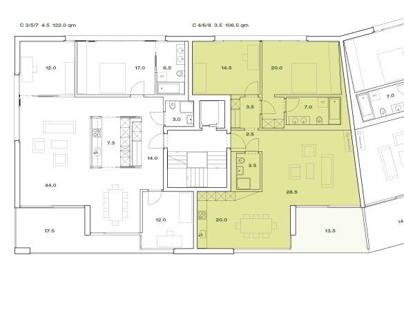 Haus CD - Wohnung C8