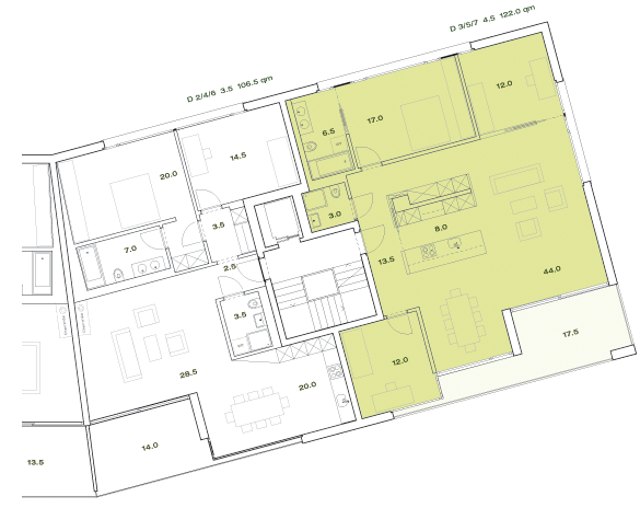 Haus CD - Wohnung D3