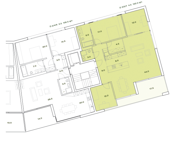 Haus CD - Wohnung D3