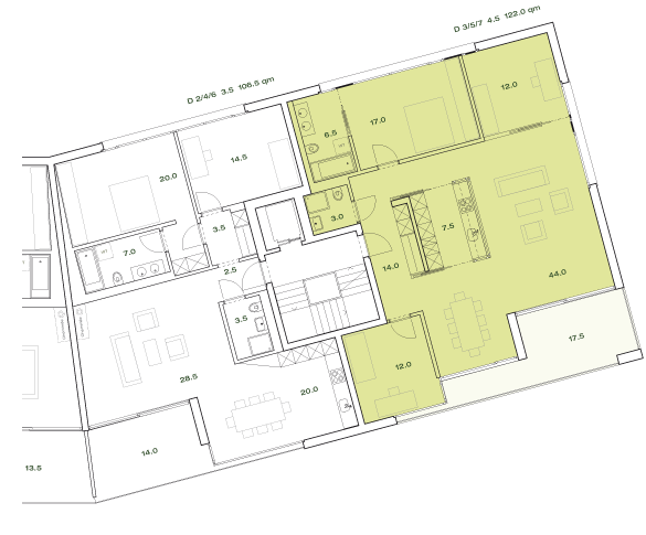 Haus CD - Wohnung D3