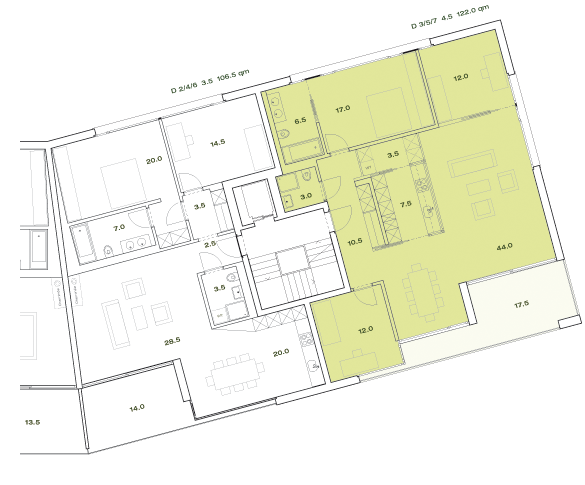 Haus CD - Wohnung D3