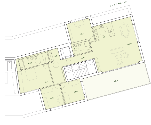 Haus CD - Wohnung D8