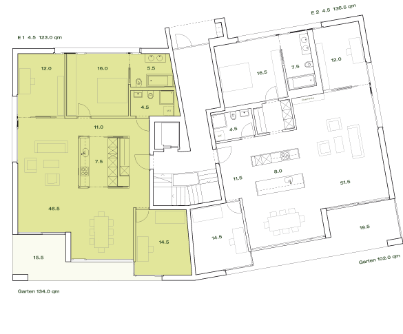 Haus E - Wohnung E1