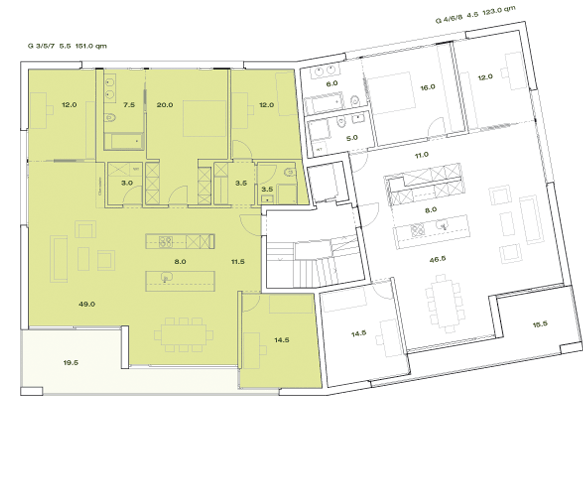 Haus G - Wohnung G3