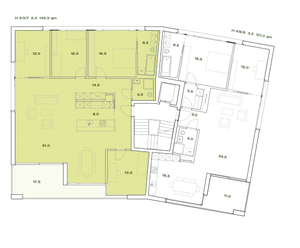 Haus H - Wohnung H3