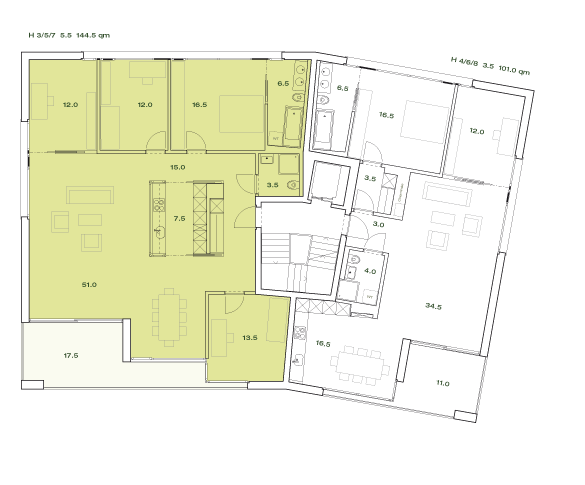 Haus H - Wohnung H3