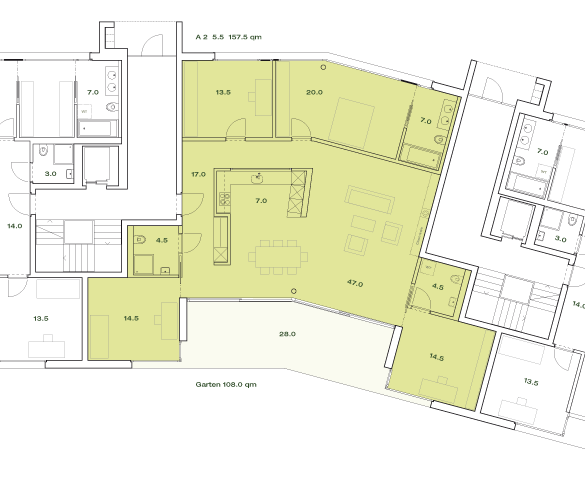 Haus AB - Wohnung A2
