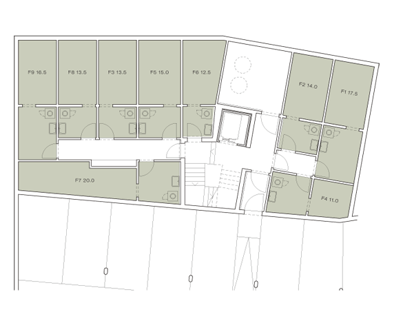 Haus F - Untergeschoss